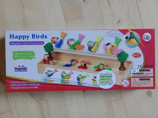 Nyt Happy Birds trælegetøj fra Spektrumshop. 