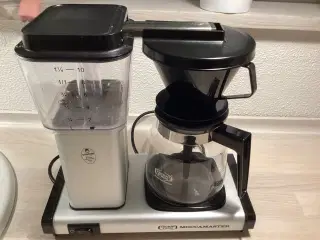 Fin og velfungerende Moccamaster kaffemaskine