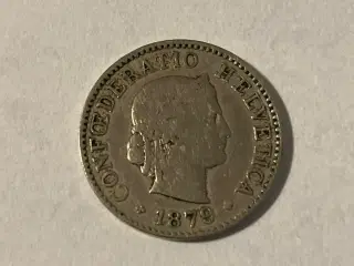 5 Rappen Switzerland 1879