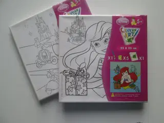 Mal selv Disney billede i ramme