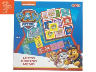 Paw Patrol spil samlede spil fra Tactic (str. 22x22 cm)