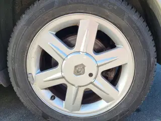 Alufælger med nye dæk