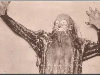 Alfred Møller  i "Klokken , der sank" - Skuespiller - Postkort - Brugt