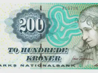 DK. 200 kr. seddel fra 2008