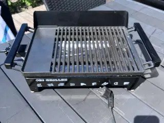 OBH elektrisk 220 bordgrill i pæne stand