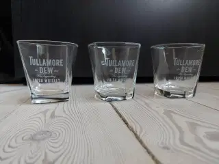 Tullamore D.E.W Whiskey Glas samlet 50,-