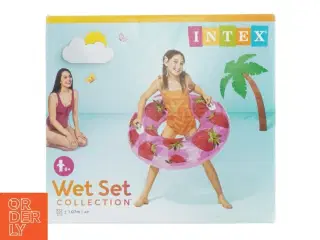 Badering med jordbærmotiv fra Intex (str. 9 plus år)