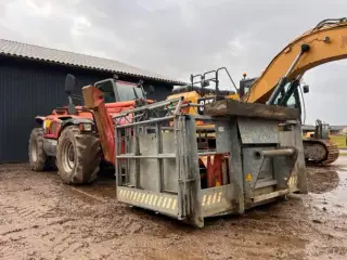 Manitou MT 1740 teleskoplæsser / Kurv, pallegafler, drejeled og fjernbetjening