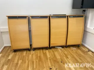 Kontor skabe 4 styk