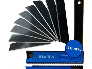 Bato knivblade bræk-af 9mm Black Ultra Skarp