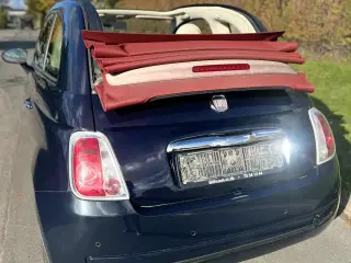 Velholdt og smart Fiat 500 Cabriolet - KUN KØRT 16