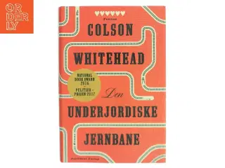 Den underjordiske jernbane af Colson Whitehead (Bog)