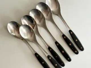 Hackman Finland stainless skeer, 6 stk samlet