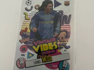 Fodboldkort Messi
