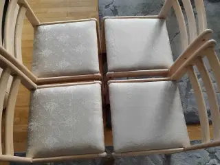 Fire spisebordsstole 