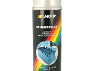 Motip Hammerlak spray  sølv 400ml.