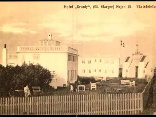 Hotel "Granly"- Gl. Skagen - Højen St.. - Statstelefon 190 - Fabricius 45081 - Ubrugt