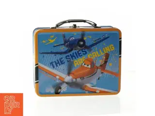 Metalfrokostboks med Disney Planes-tema (str. 20 x 16 cm)