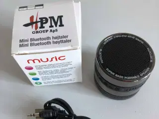 Mini Bluetooth Højtaler m. laderstik