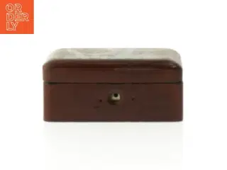 Gammel kinesisk Træ æske(str. 9x6 cm)