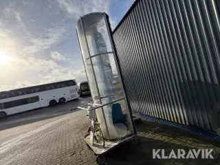 Side-on Milton Roy PO35-399N3 vaskemaskine til bus eller lastbil