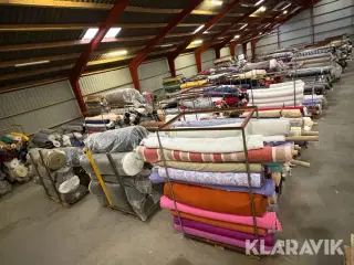 Stof metervarer 125.000 meter - 2400 ruller