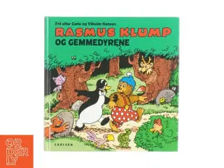 Rasmus klump og gemmedyrene fra bog