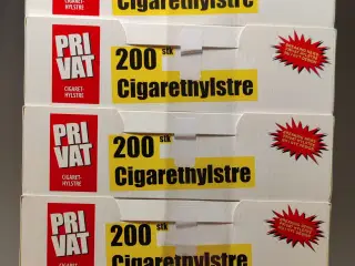 Cigaretfiltre, Privat til hjemmerul