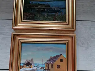 2 billeder Anni Eli - fra Mariager fjord