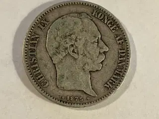 2 Kroner 1875 Danmark