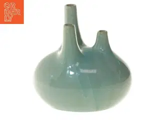 Keramisk vase med tre åbninger (str. 20 cm)
