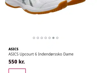 Asics Indendørssko str. 40,5