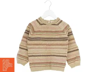 Strikket sweater med mønster fra Hust & Claire (str. 104)