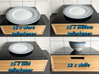CASS Living - Tallerken- og skålesæt 