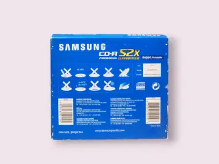10 stk Samsung CD-R, 52x700Mb. 80min.