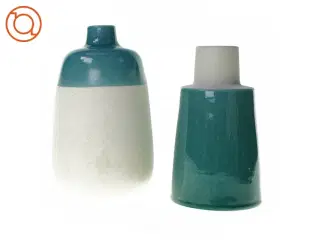 2 x vaser fra Hübsch (str. 22 og 20 cm)