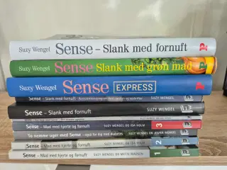 10 stk Sense kogebøger