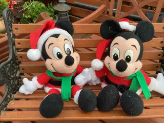 2 Mickey Mouse jule bamser