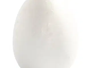 Æg, H: 8 cm, hvid, 5stk./ 1 pk.