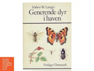 Generende dyr i haven bog fra Forlaget Danmark