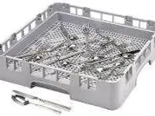 4 stk. Bestikkurv 500x500 mm grå Cambro