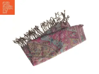 Mønstret tørklæde (str. 172 x 68 cm)