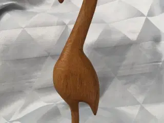 Flamingo figur i træ