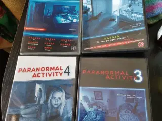 Paranormal activities 12-3-4