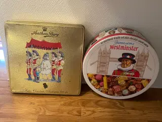 Vintage Jamesons westminister og Anton Berg blikdå