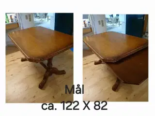 2 stk. Spisebord sælges