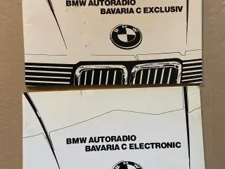 BMW Bavaria C radio instruktionsbog