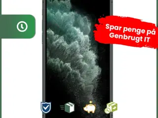 Apple iPhone 11 Pro 64GB (Midnight Green) - Grade B - mobiltelefon