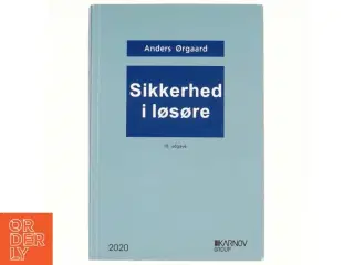 Sikkerhed i løsøre af Anders Ørgaard (Bog)