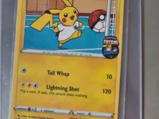 Pikachu on the ball